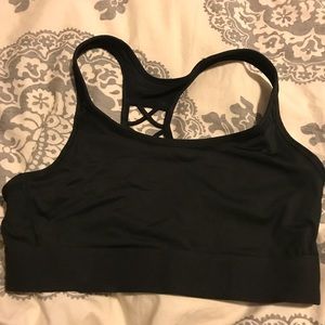 Large Black Victoria Secret Sports Bra
